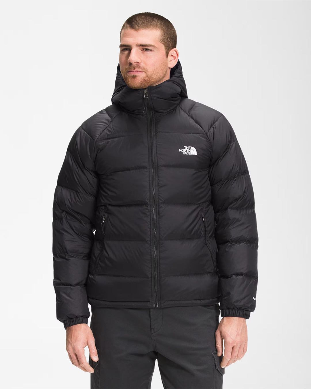 Black Men’s Hydrenalite™ Down Hoodie Jacket
