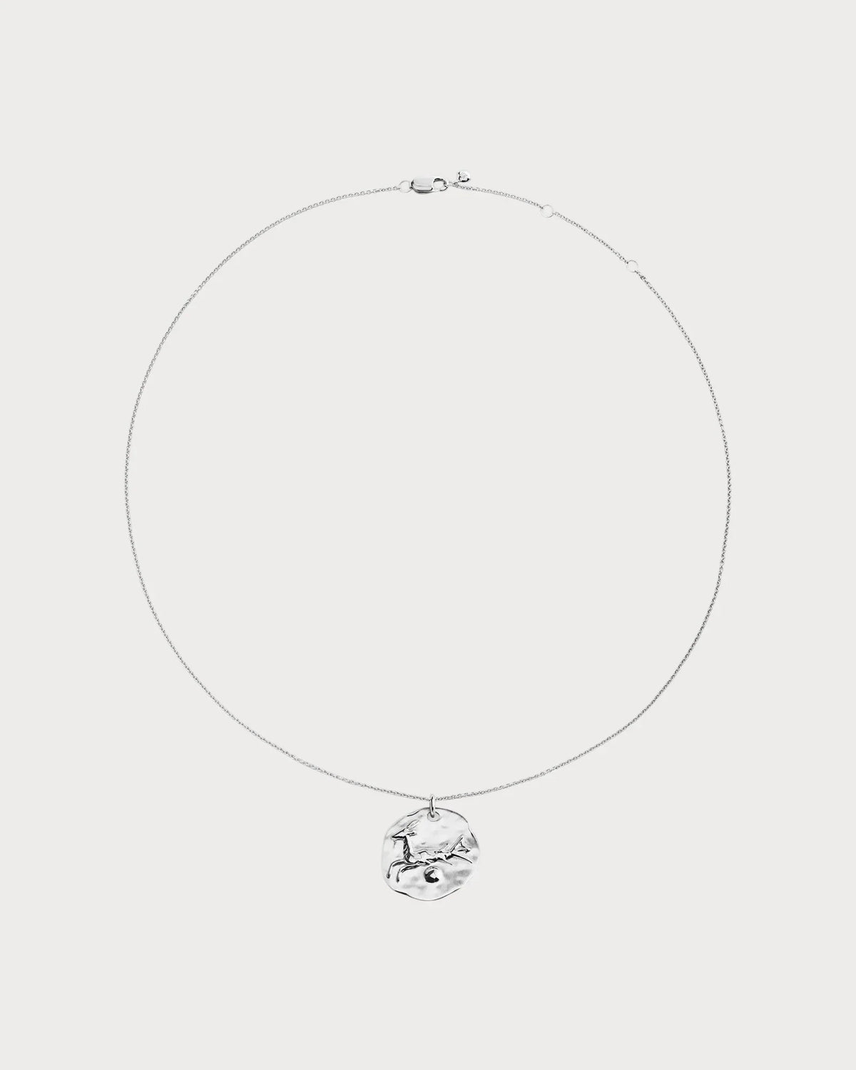 MONICA VINADER Capricorn Zodiac Sterling-Silver Pendant Necklace(Silver)