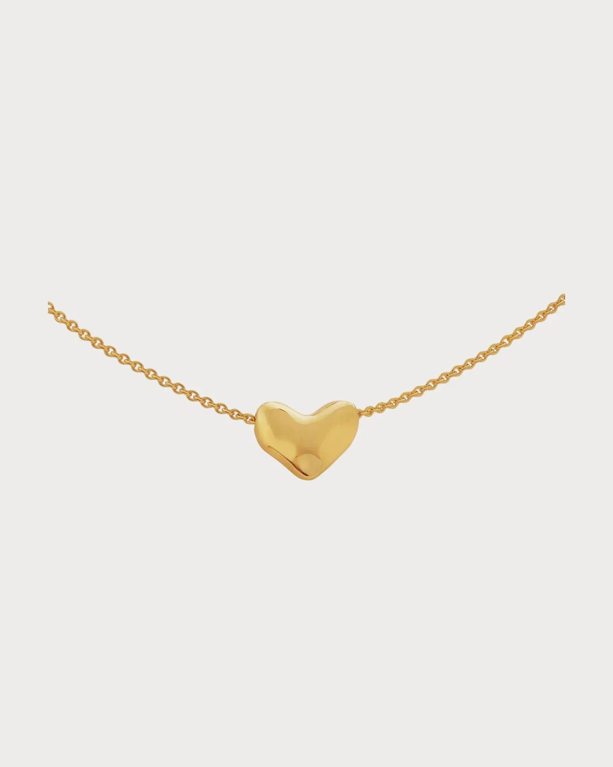 MONICA VINADER Heart-Charm 18ct Yellow Gold-Plated Vermeil Sterling-Silver Pendant Necklace(Gold)