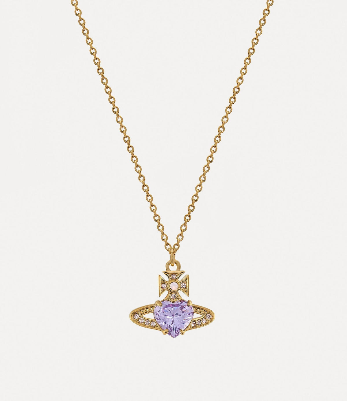 VIVIENNE WESTWOOD Ariella Pendant Necklace Brass(2 Colors)